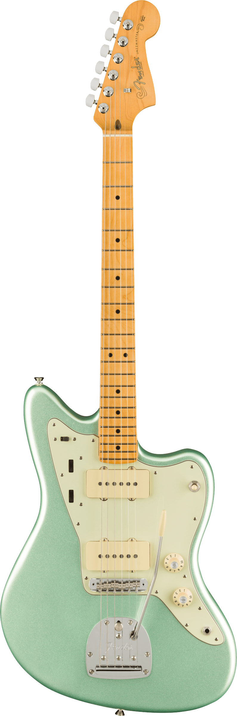 Fender American Professional II Jazzmaster With Case - Mystic Surf Green