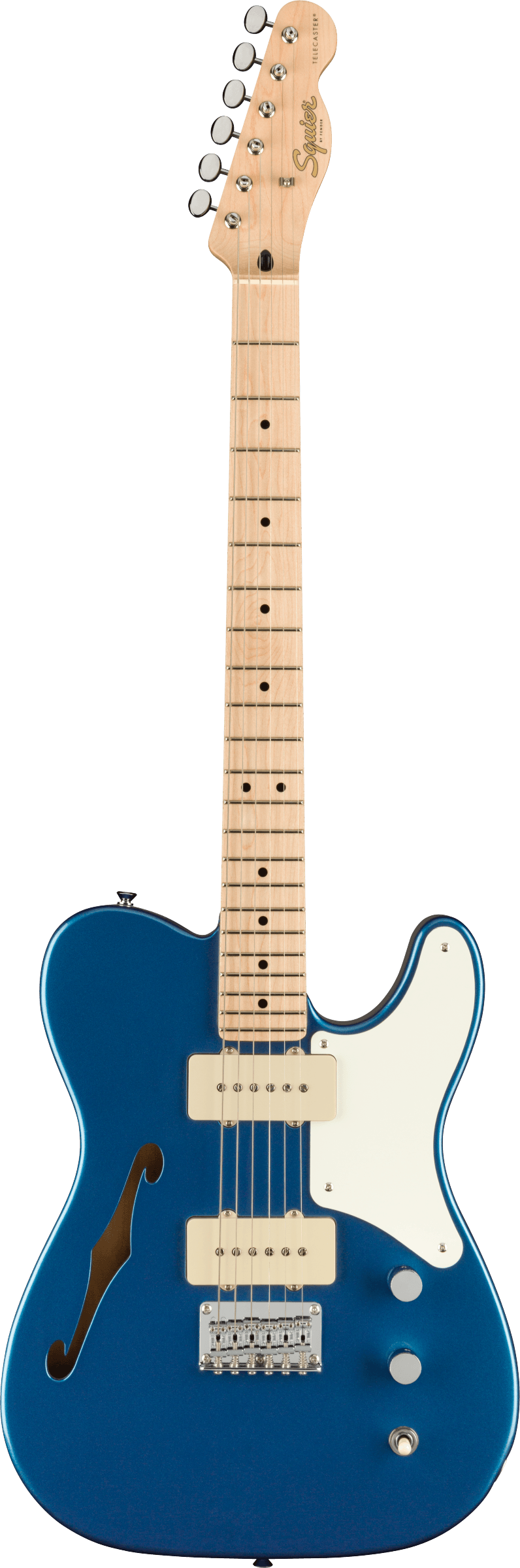 Squier Paranormal Cabronita Telecaster Thinline-Lake Placid Blue