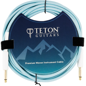 Teton Teal 20ft Guitar Cable TTGC20