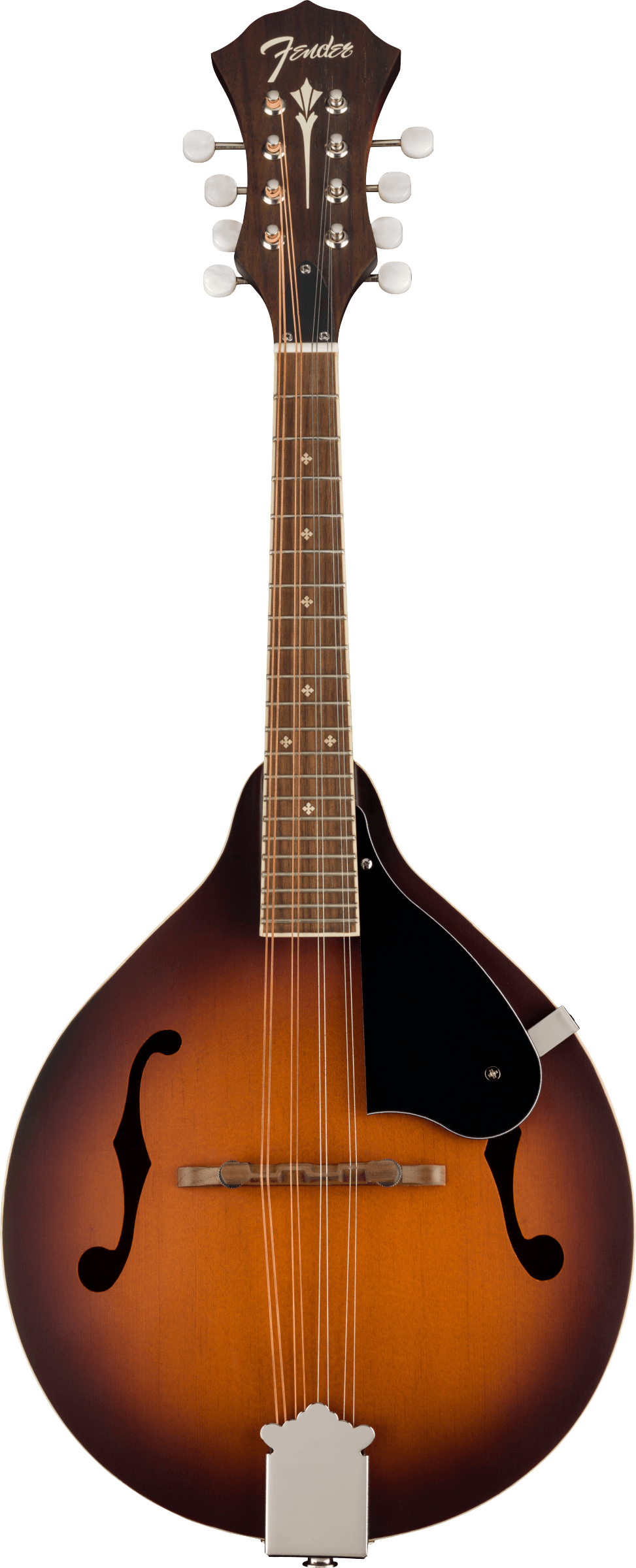 Fender PM-180E Mandolin With Gig Bag, Walnut Fingerboard, Aged Cognac Burst