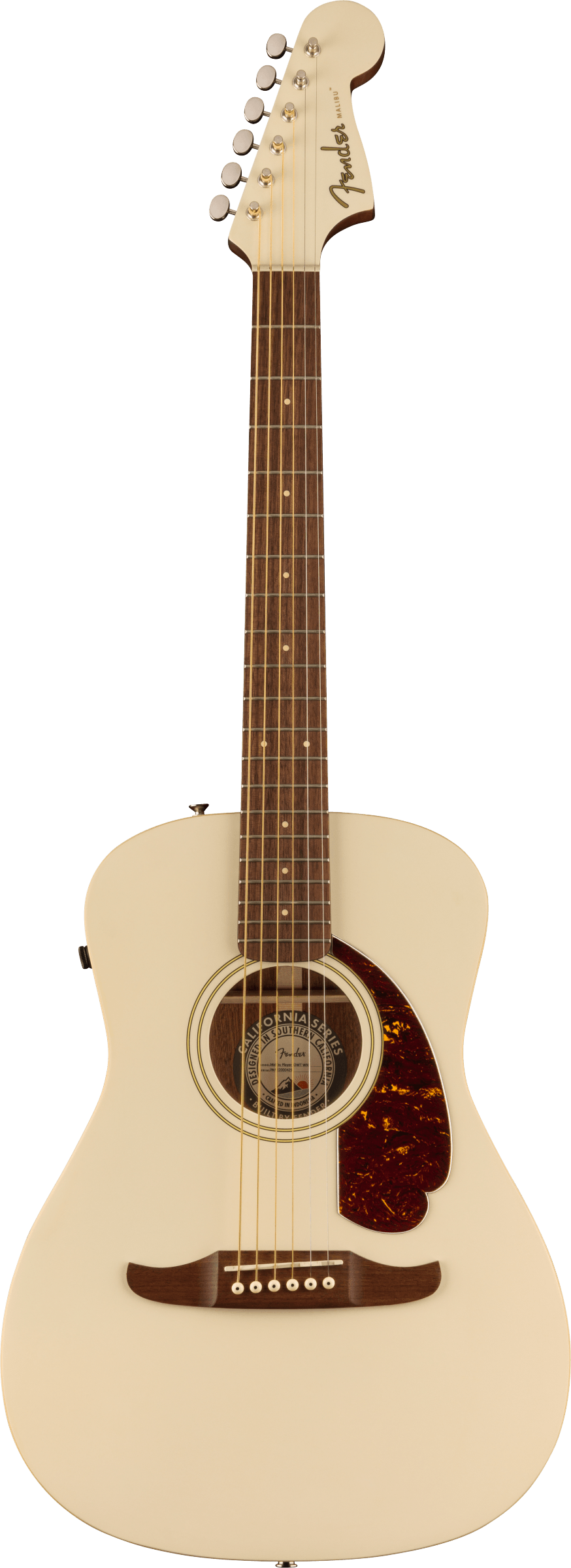 Fender Malibu Player, Walnut Fingerboard - Olympic White
