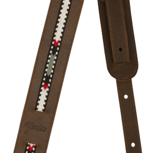 Fender Paramount Acoustic Leather Strap, Brown