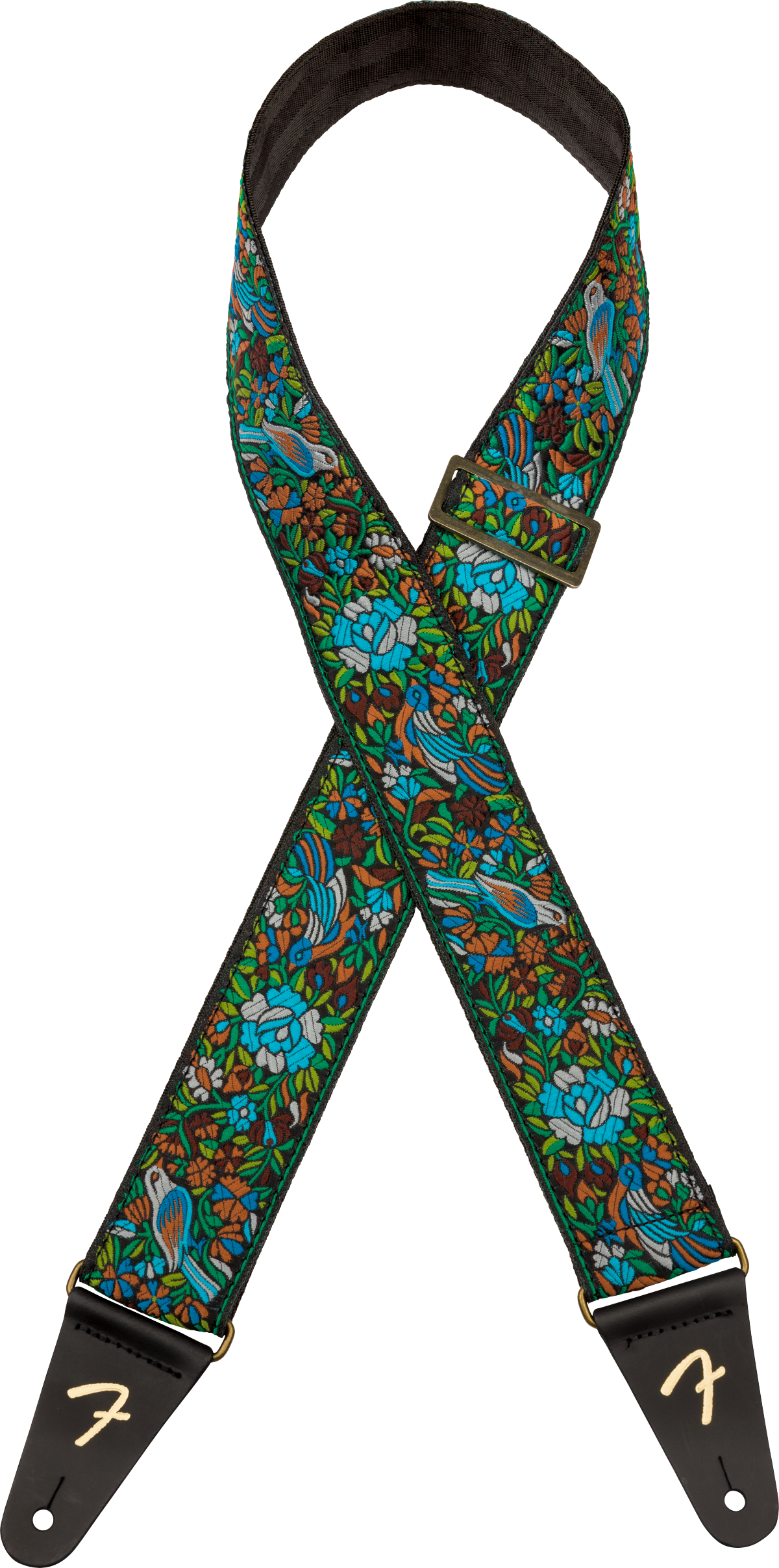Fender Mosaic Jacquard Strap, Green