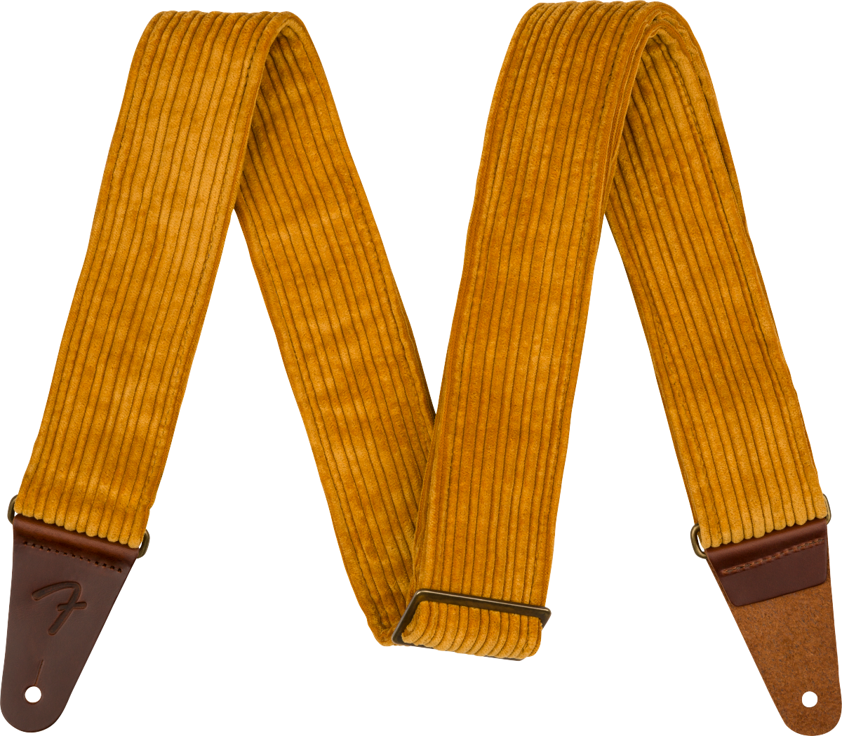 Fender Corduroy Strap, 2", Blaze Gold