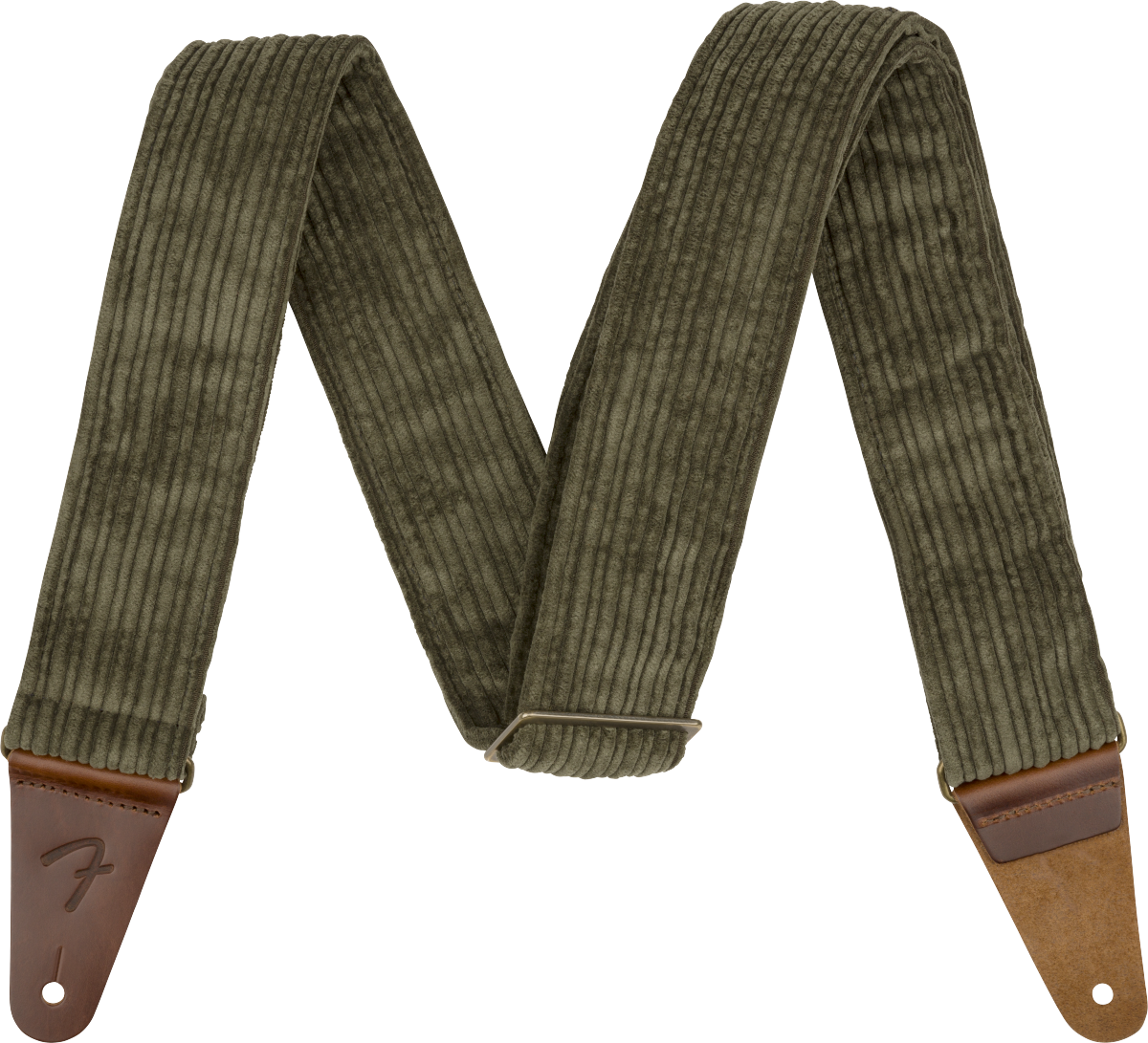 Fender Corduroy Strap, 2", Antique Olive
