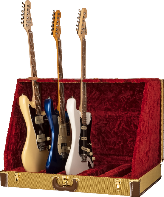 Fender Classic Series Case Stand - 5 Guitar, Tweed