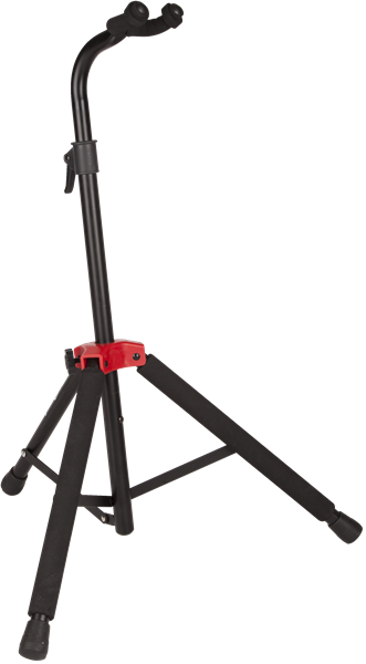 Fender Deluxe Hanging Guitar Stand, Black / Red