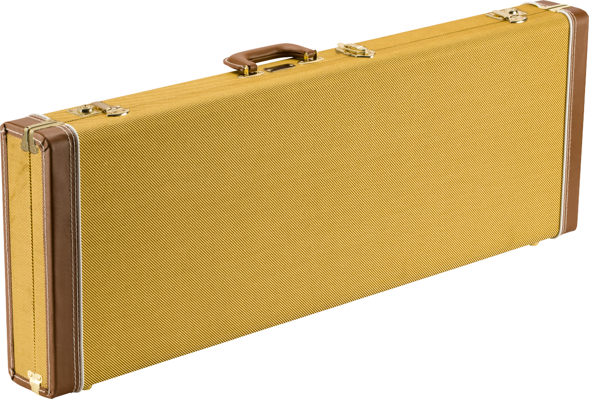 Fender Classic Series Wood Cases-Stratocaster/Telecaster, Tweed