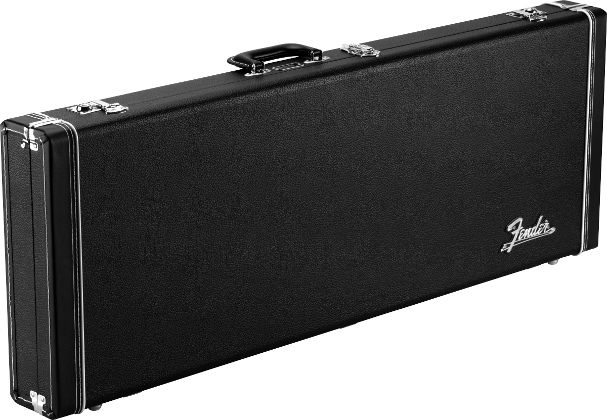 Classic Series Wood Case-Jazzmaster/Jaguar, Black