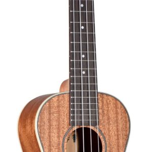 Teton TC103 Concert Ukulele With Solid Mahogany Top And Mahogany Back & Sides