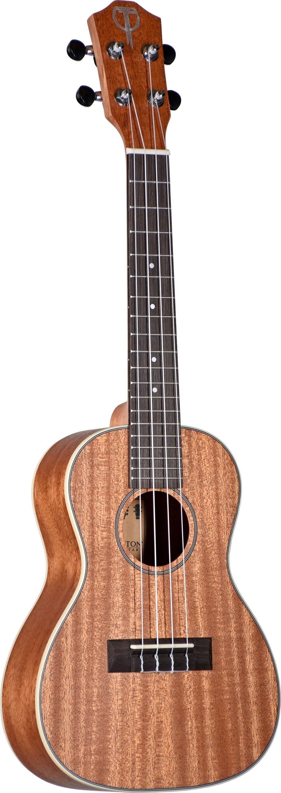 Teton TC103 Concert Ukulele With Solid Mahogany Top And Mahogany Back & Sides