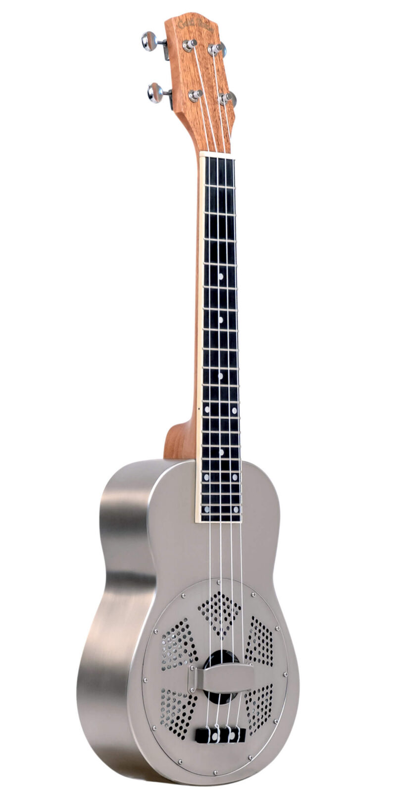 Resouke-T: Tenor-Scale Metal Body Resonator Ukulele with Gig Bag
