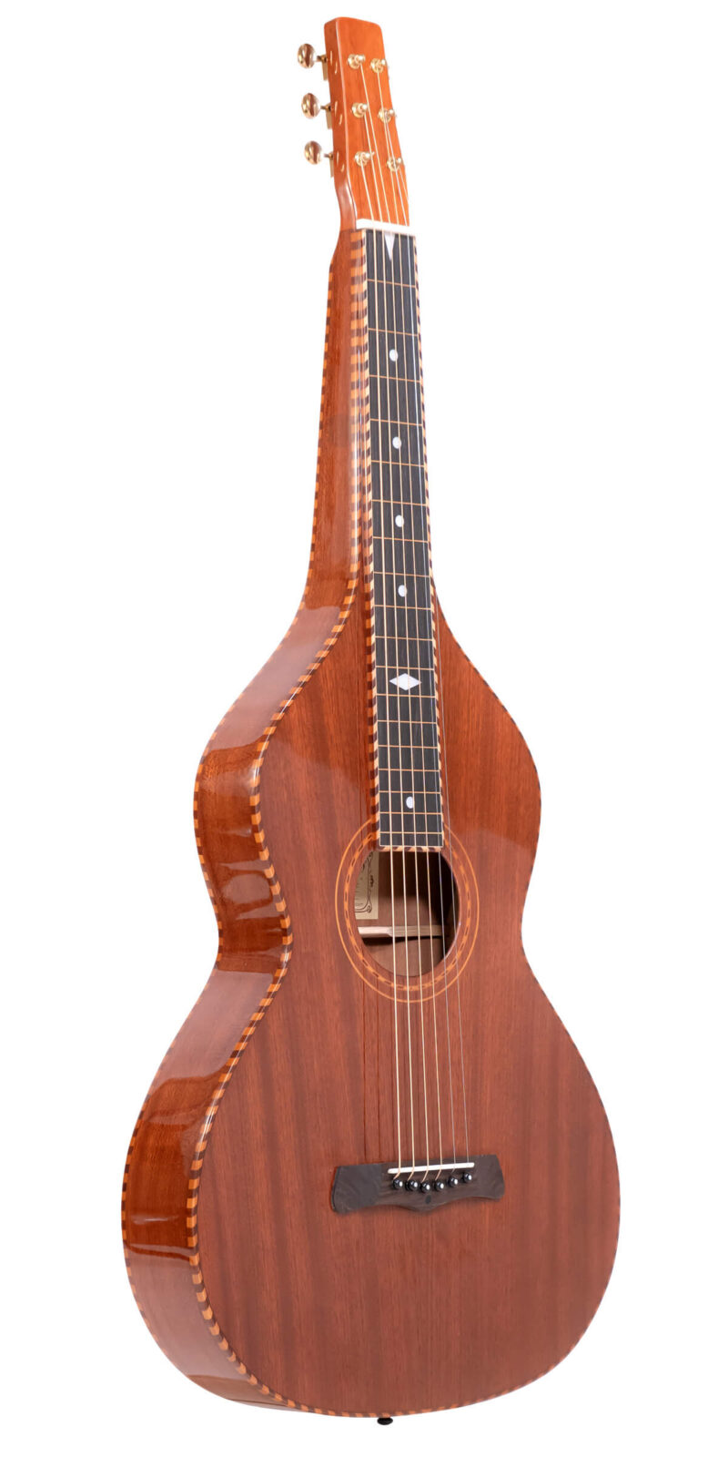 SM-Weissenborn+/L: Left-Handed Hawaiian-Style Slide Guitar with Case