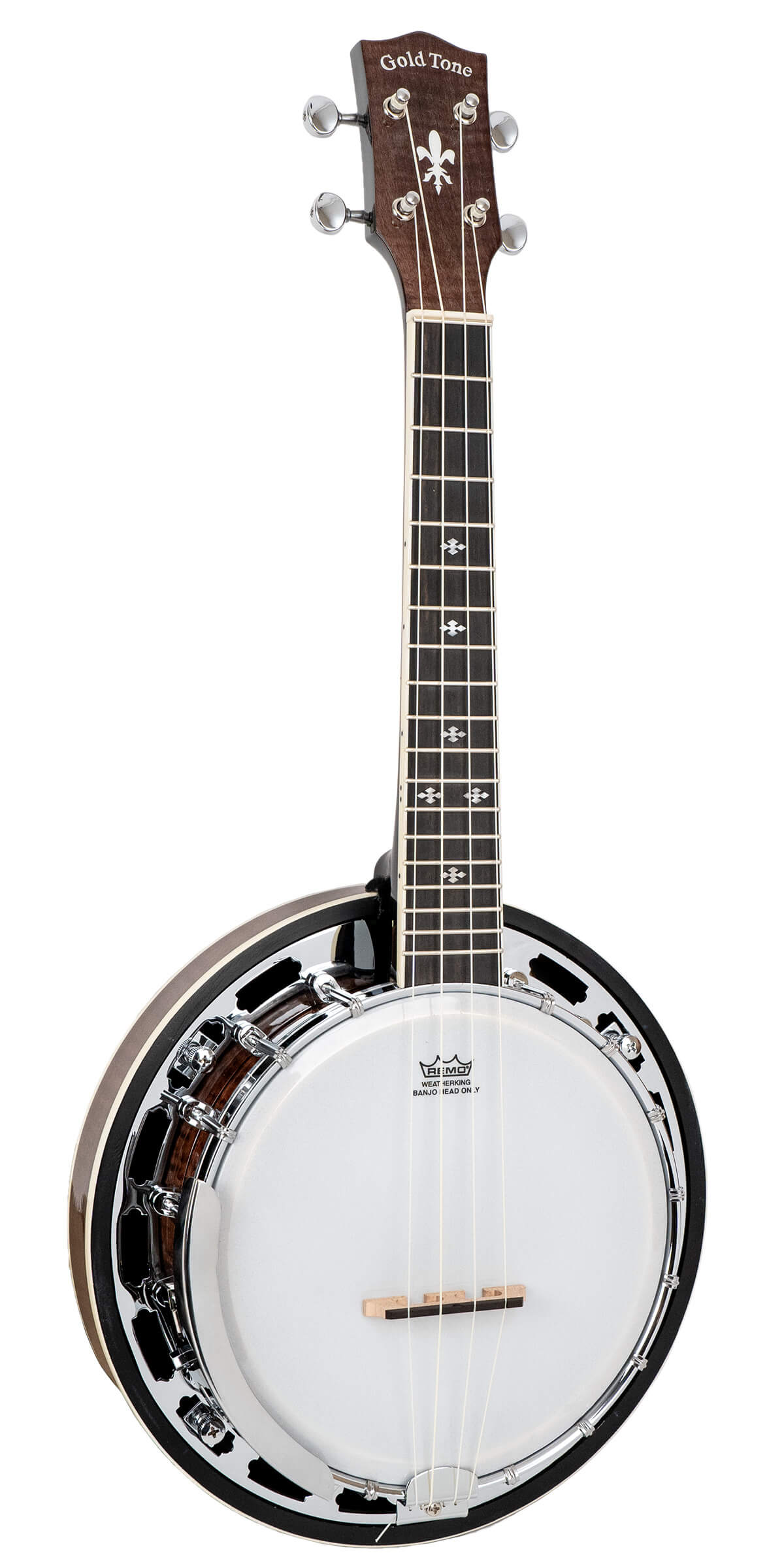 Banjolele-DLX: Concert-Scale Banjo Ukulele Deluxe with Gig Bag