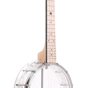 Little Gem (Diamond): See-Through Banjo-Ukulele with Bag