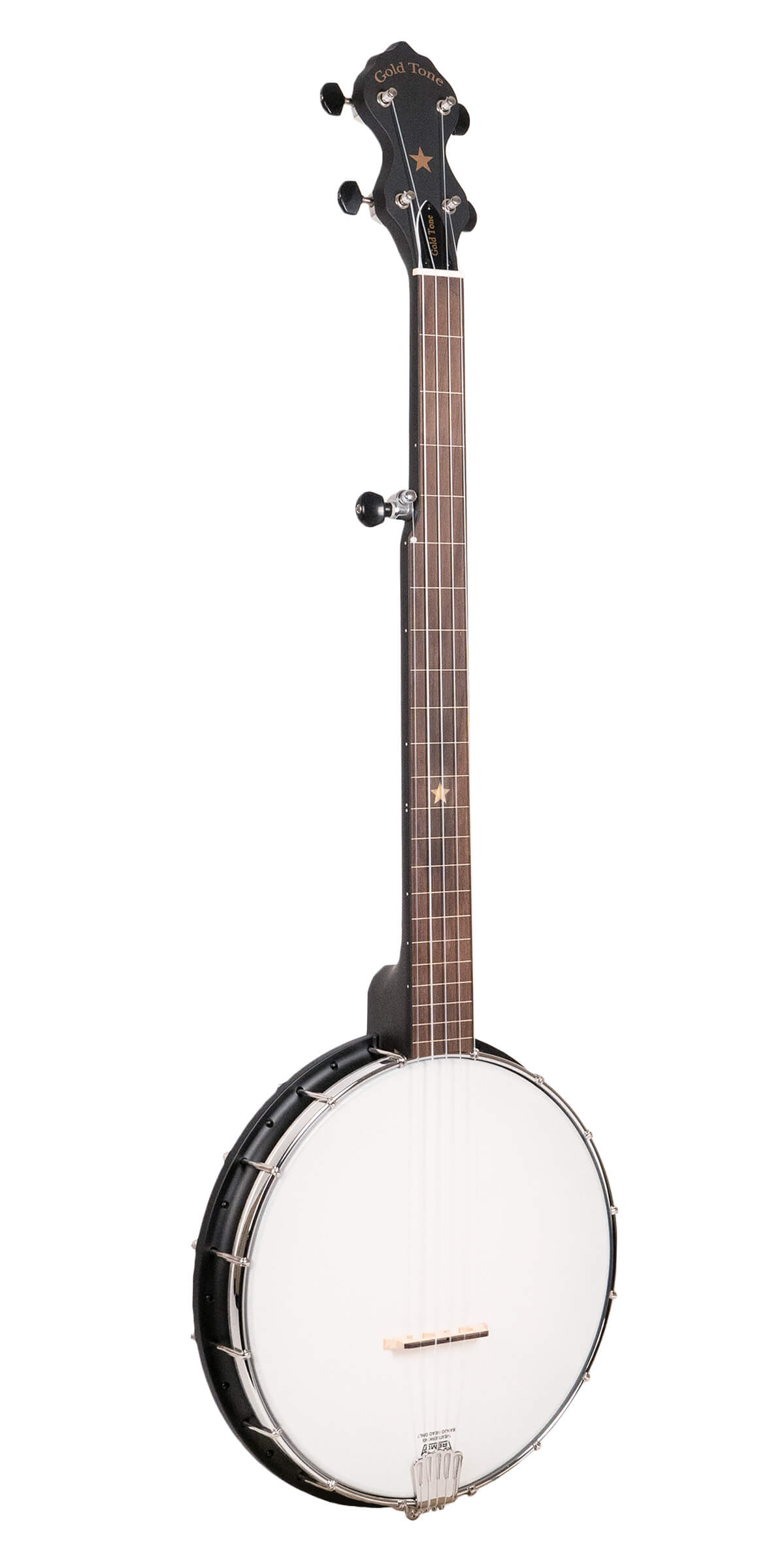 AC-1FL/L: Fretless Acoustic Composite 5-String Open Back Lefty Banjo with Gig Bag