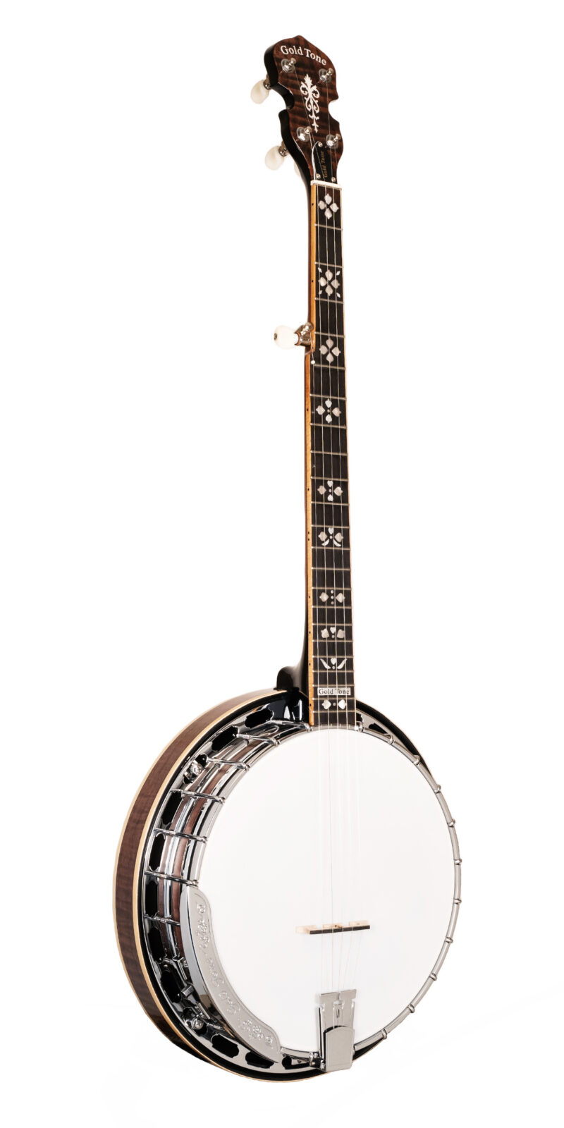 Mastertone® OB-250+TP:Orange Blossom Banjo with JLS Tone Ring and Companion Block Rim with Case
