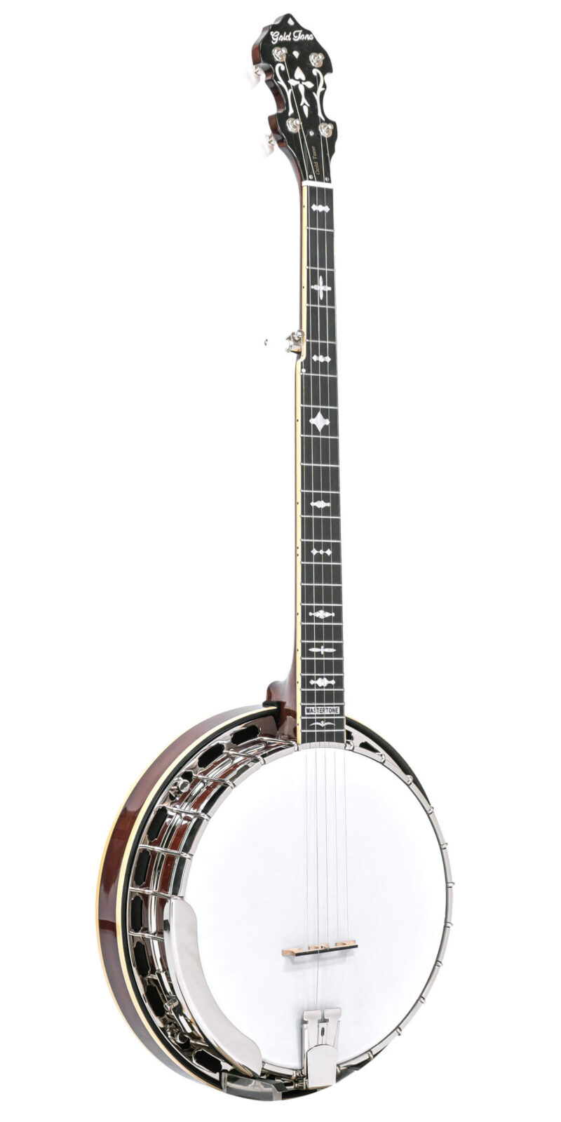 Mastertone® OB-3RF/L: Orange Blossom Resonator Radiused Left Handed Banjo with Case