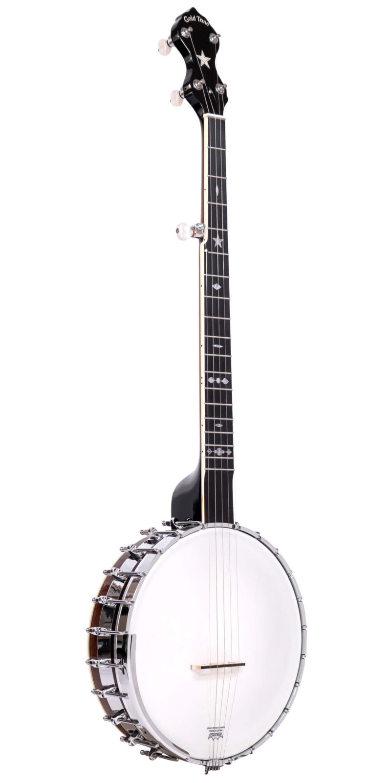 OT-800LN/L: Lefty Old Time Long Neck Banjo with Case