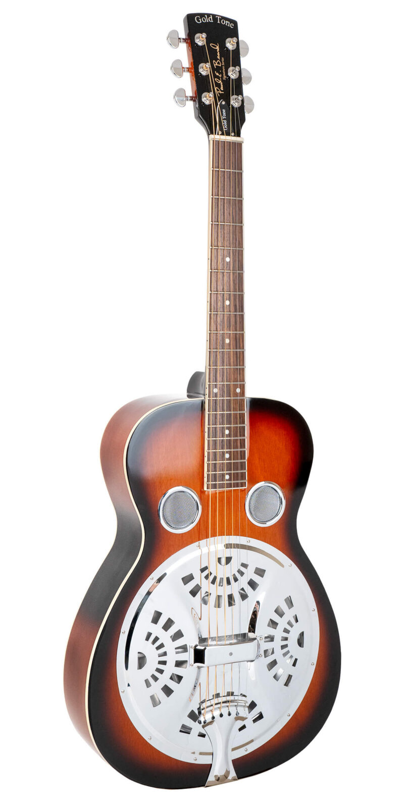 PBR/L: Lefty Paul Beard Signature-Series Roundneck Resonator Guitar with Case