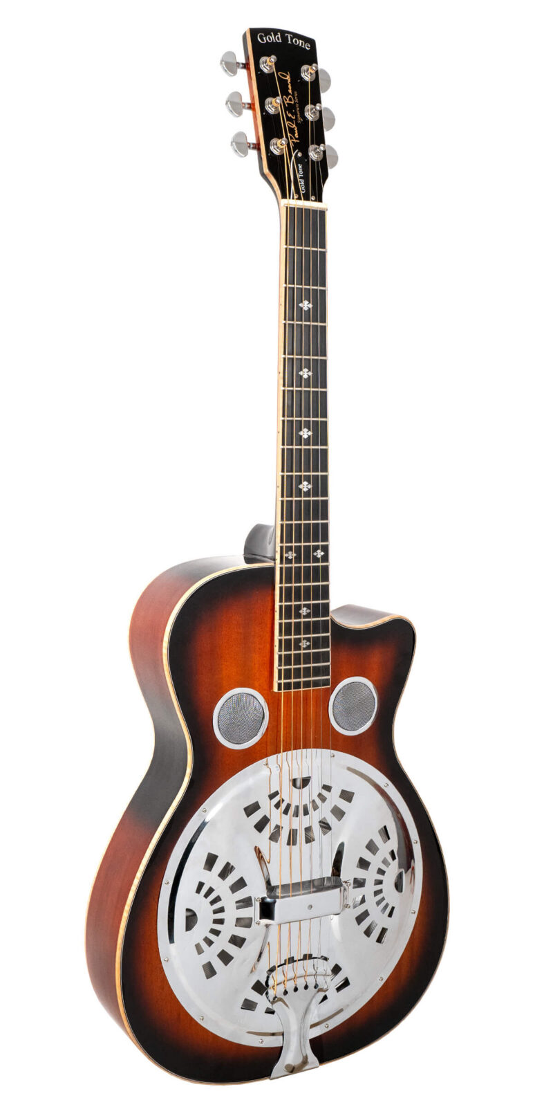 PBR-CA: Paul Beard Signature-Series Roundneck Resonator Guitar with Cutaway and Case