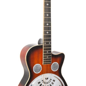 PBR-CA/L: Paul Beard Signature-Series Lefty Roundneck Resonator Guitar with Cutaway and Case
