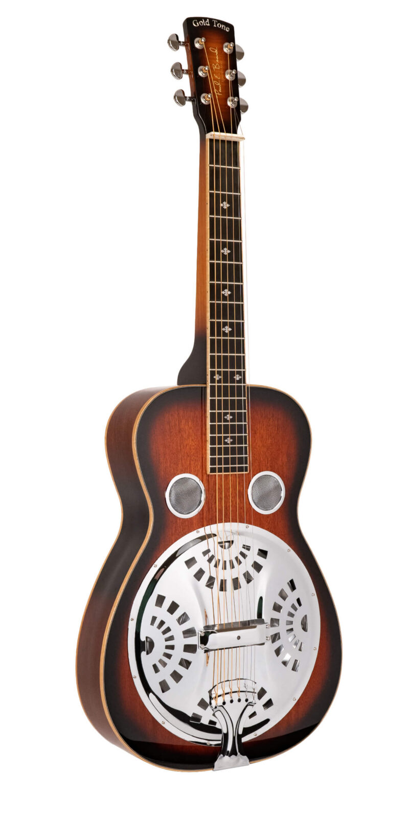 PBS-M: Paul Beard Squareneck Solid-Mahogany Resonator Guitar with Case
