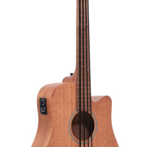M-Bass25FL 25-Inch Scale Fretless Acoustic-Electric MicroBass with Gig Bag
