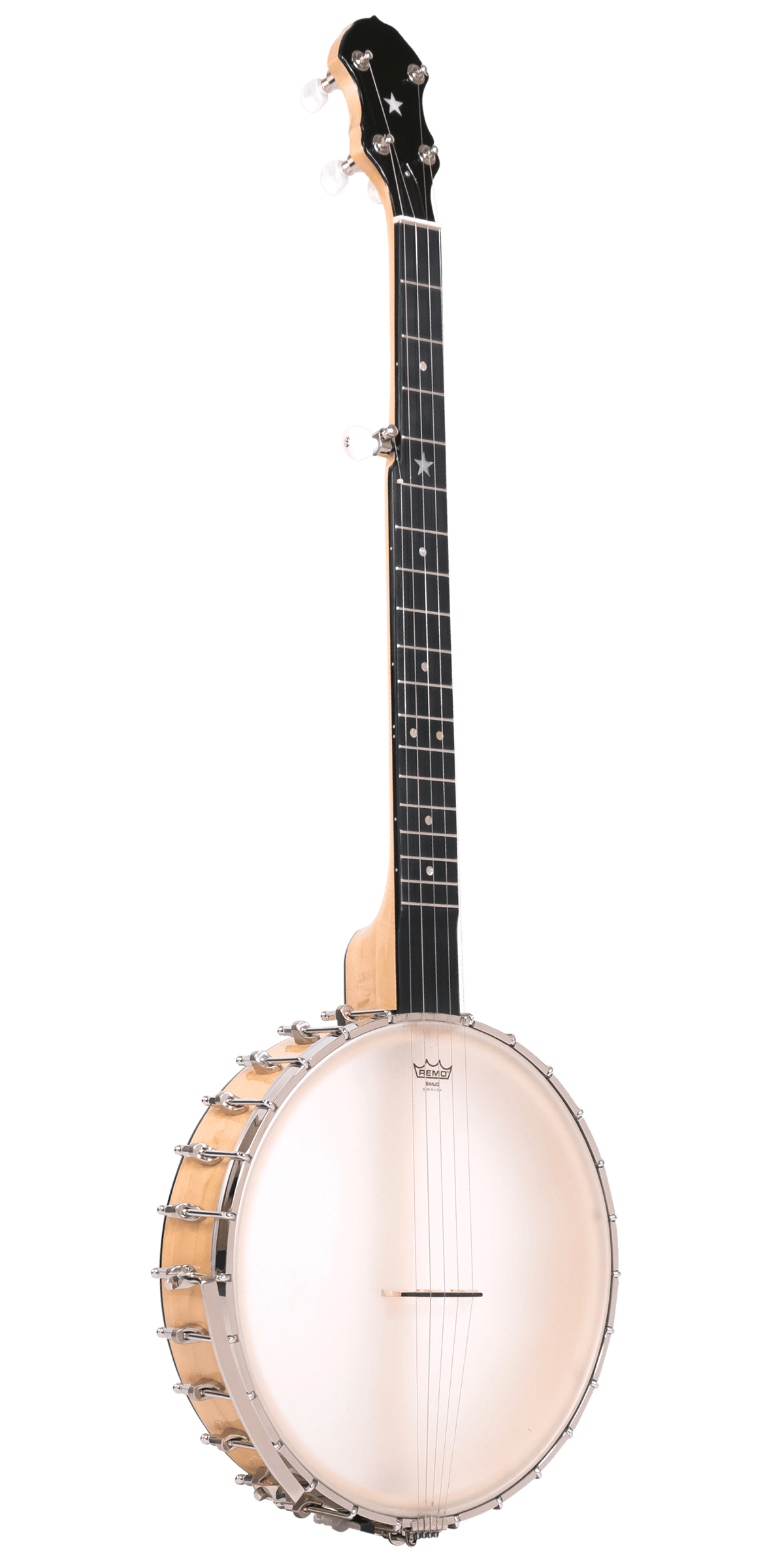 BC-350/L: Bob Carlin Lefty Banjo with Case