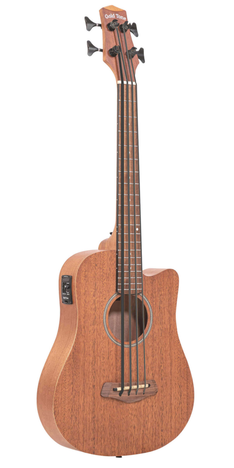 M-Bass 23-Inch Scale Acoustic-Electric MicroBass with Gig Bag