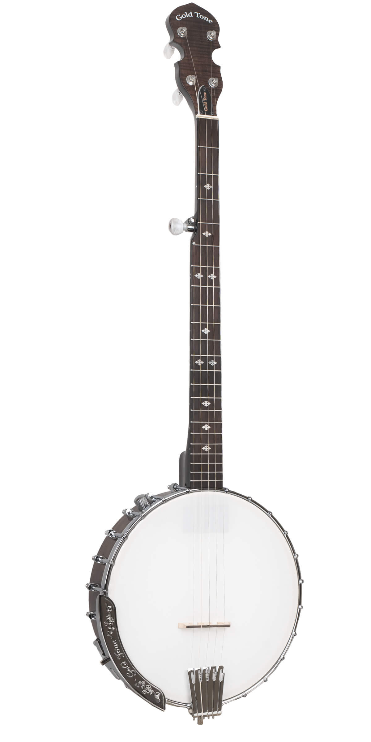CC-100+: Cripple Creek Banjo Upgraded with Pickup and Gig Bag
