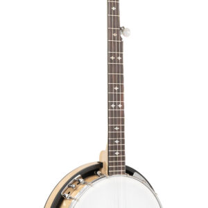 CC-100R/L: Lefty Cripple Creek Resonator Banjo with Gig Bag