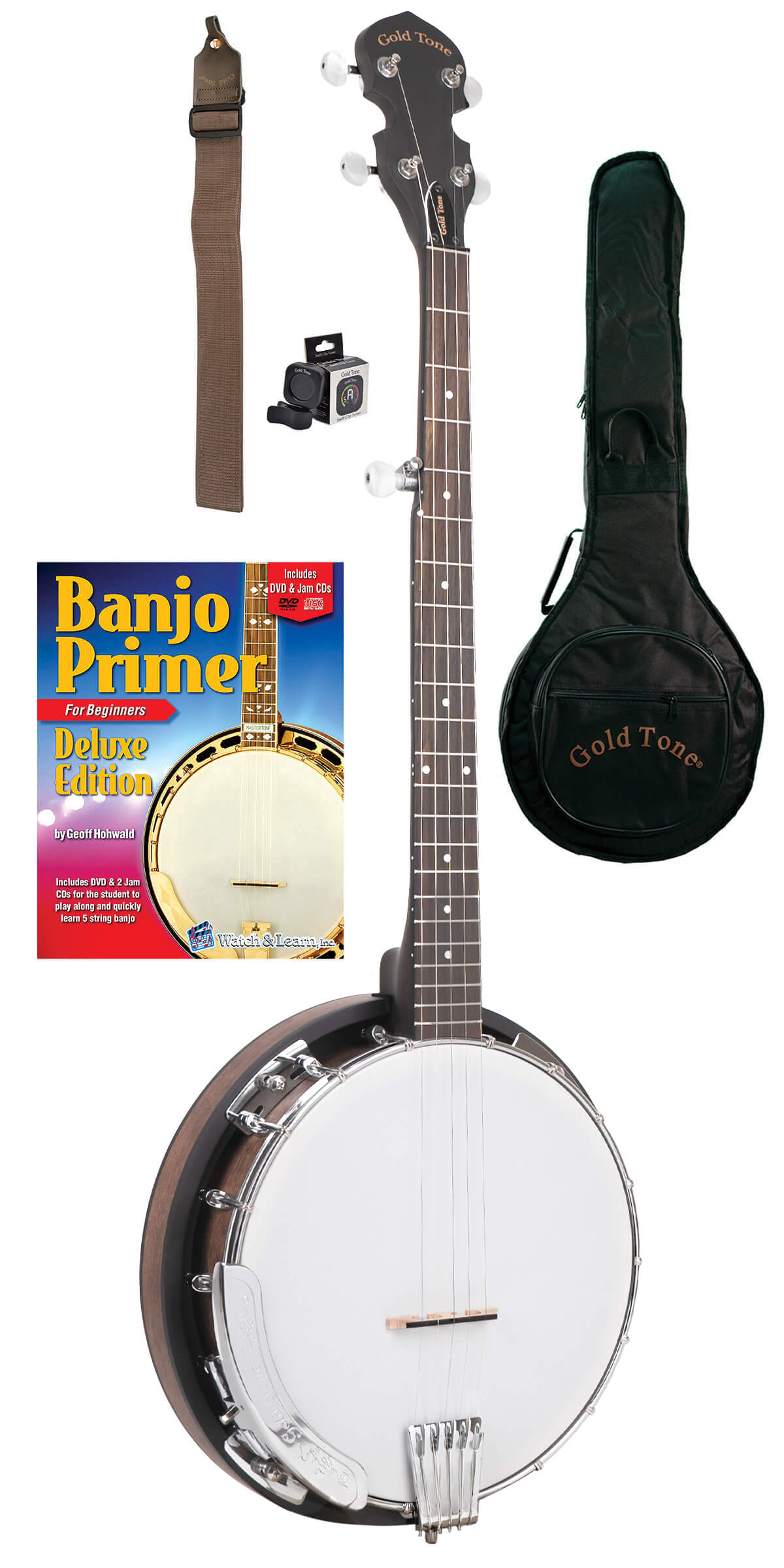 CC-BG: Cripple Creek Banjo Bluegrass Starter Pack