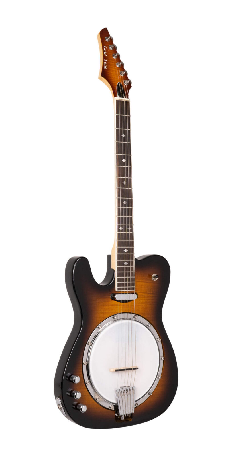 ES-Banjitar/L: Lefty Electric Banjitar with Hard Case
