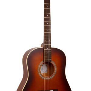 The Bell: Acoustic-Electric All Solid Wood Guitar with Bag - Satin Burst