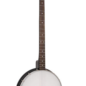 AC-4P/L: Acoustic Composite 4-String Openback Plectrum Left-Handed Banjo with Gig Bag