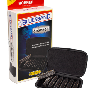 Hohner Bluesband Harmonica Set, 7-Harmonicas