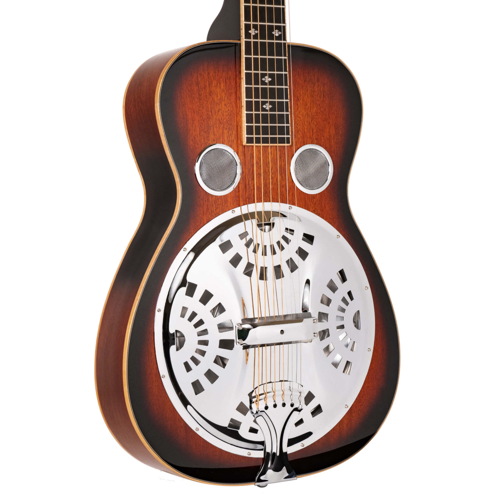 PBS-M: Paul Beard Squareneck Solid-Mahogany Resonator Guitar with Case - Image 2