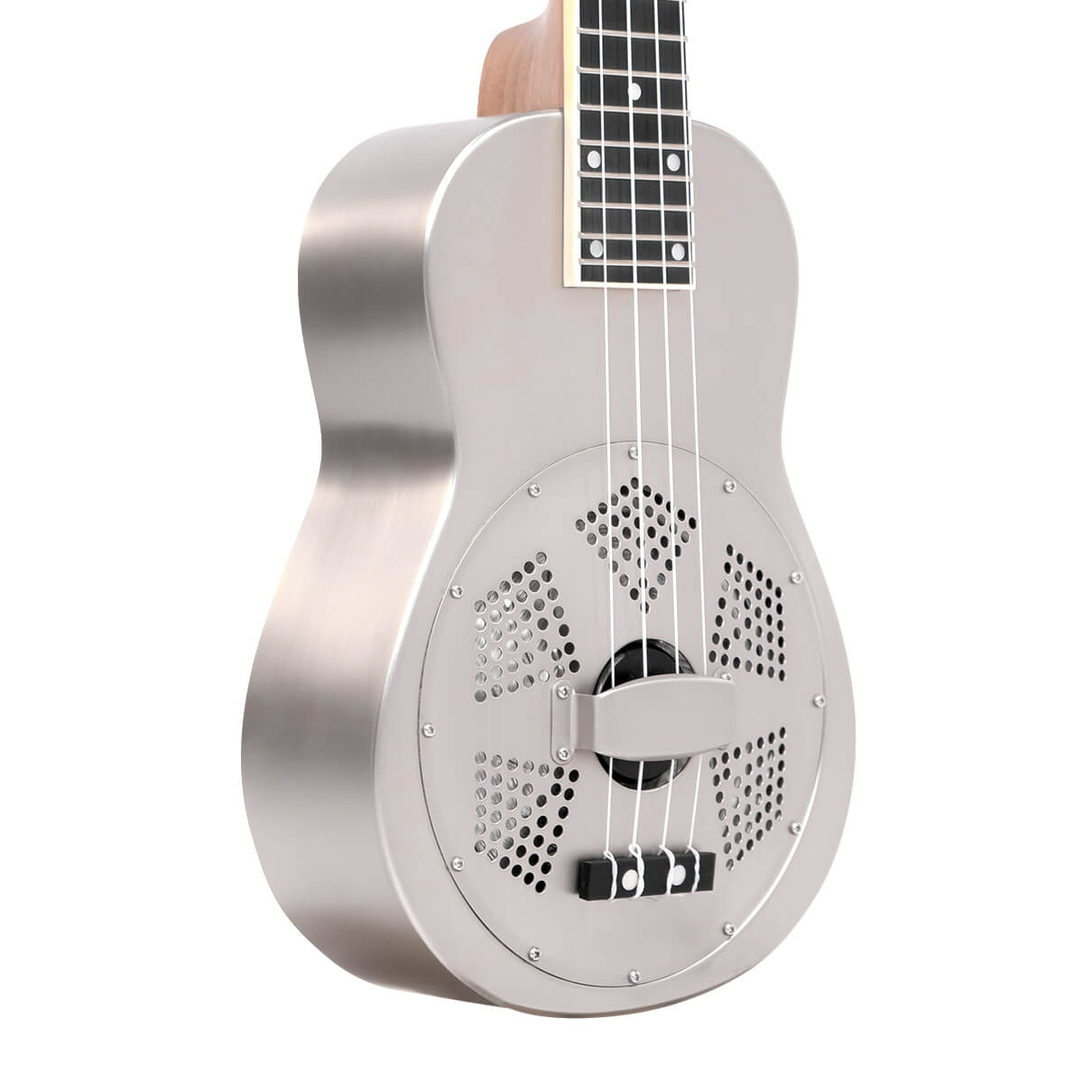 Resouke-T: Tenor-Scale Metal Body Resonator Ukulele with Gig Bag - Image 2