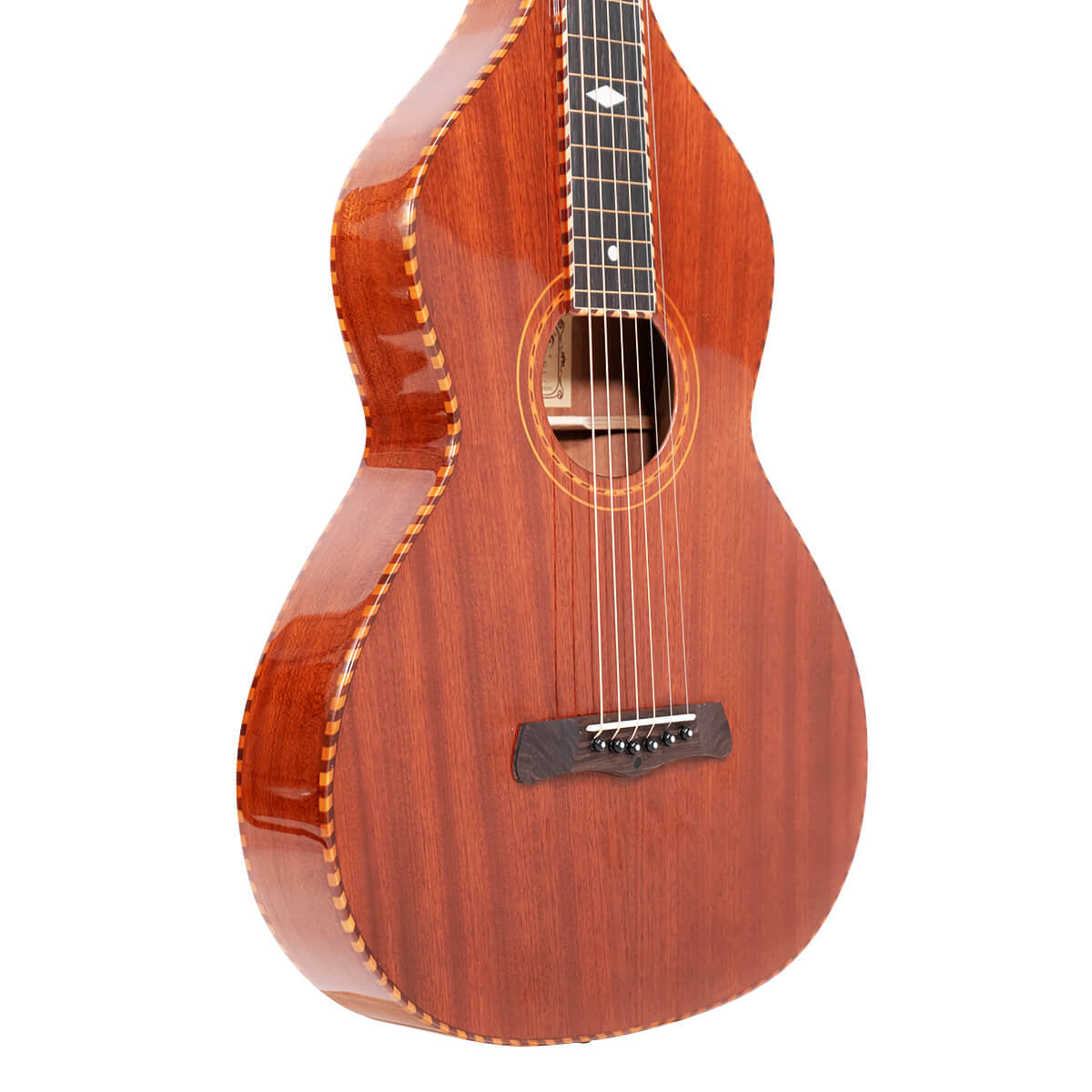SM-Weissenborn+/L: Left-Handed Hawaiian-Style Slide Guitar with Case - Image 2