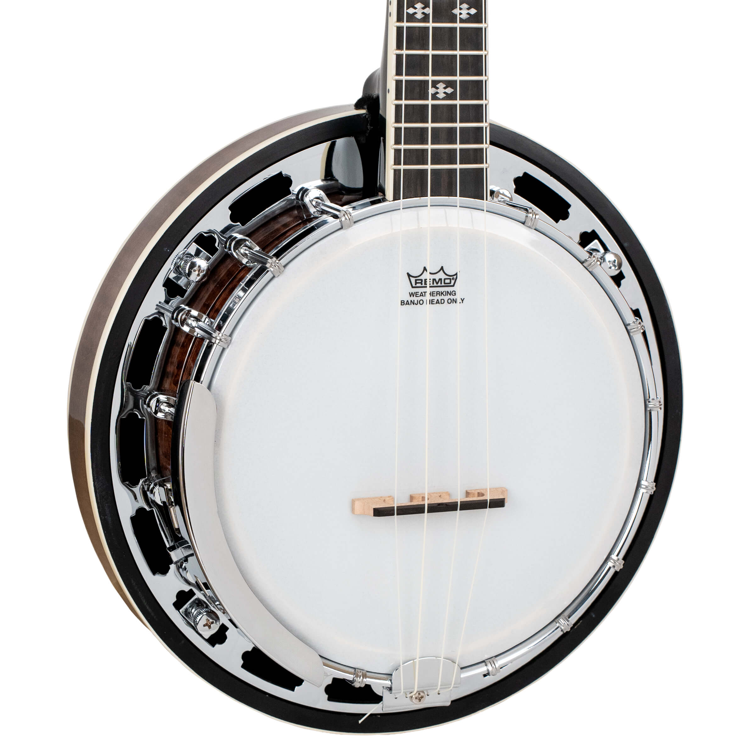 Banjolele-DLX: Concert-Scale Banjo Ukulele Deluxe with Gig Bag - Image 2