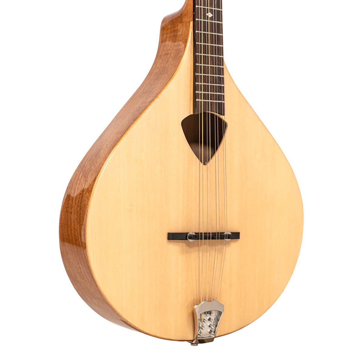 BZ-500/L: Lefty Greek-Tuned (CFAD) Bouzouki Mandolin with Pickup and Case - Image 2
