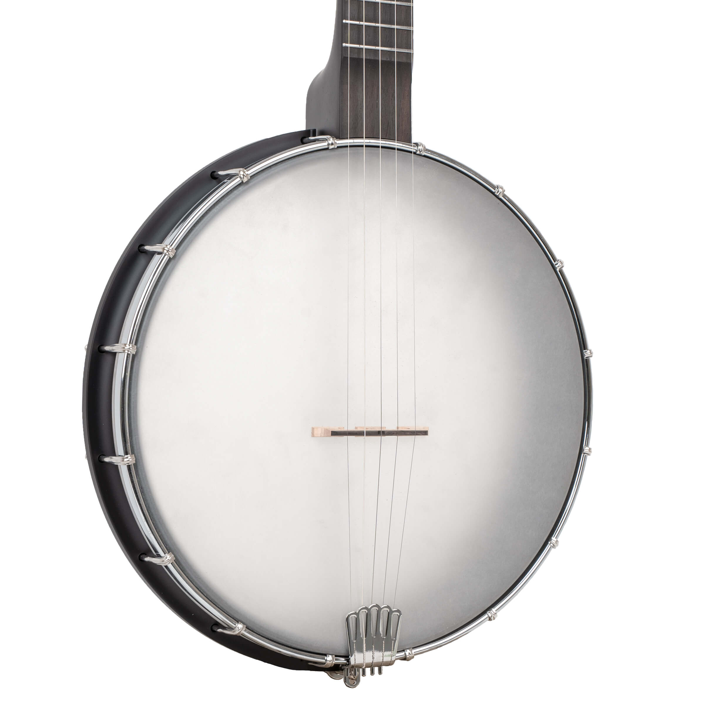 AC-12A: 12" A-Scale Acoustic Composite 5-String Openback Banjo with Gig Bag - Image 2