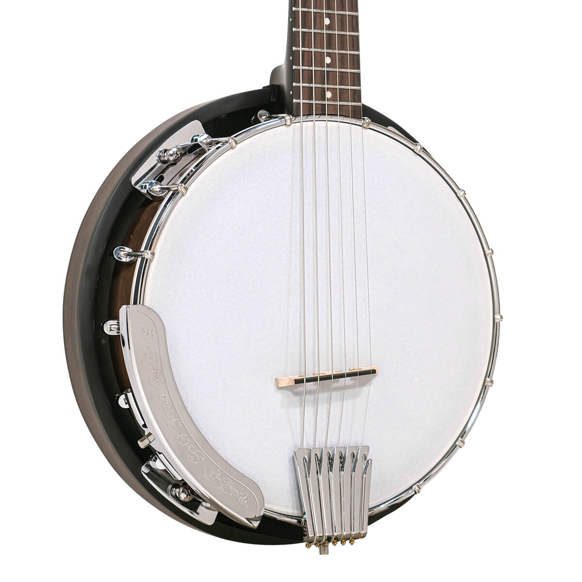 CC-Banjitar: Cripple Creek Banjitar with Pickup and Gig Bag - Image 2