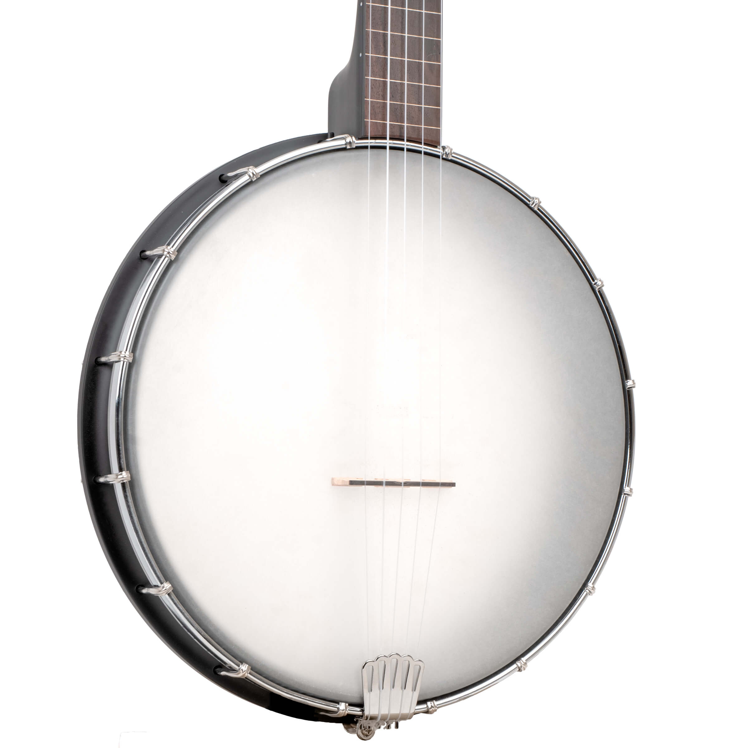 AC-12FL: 12" Fretless Acoustic Composite 5-String Openback Banjo with Gig Bag - Image 2