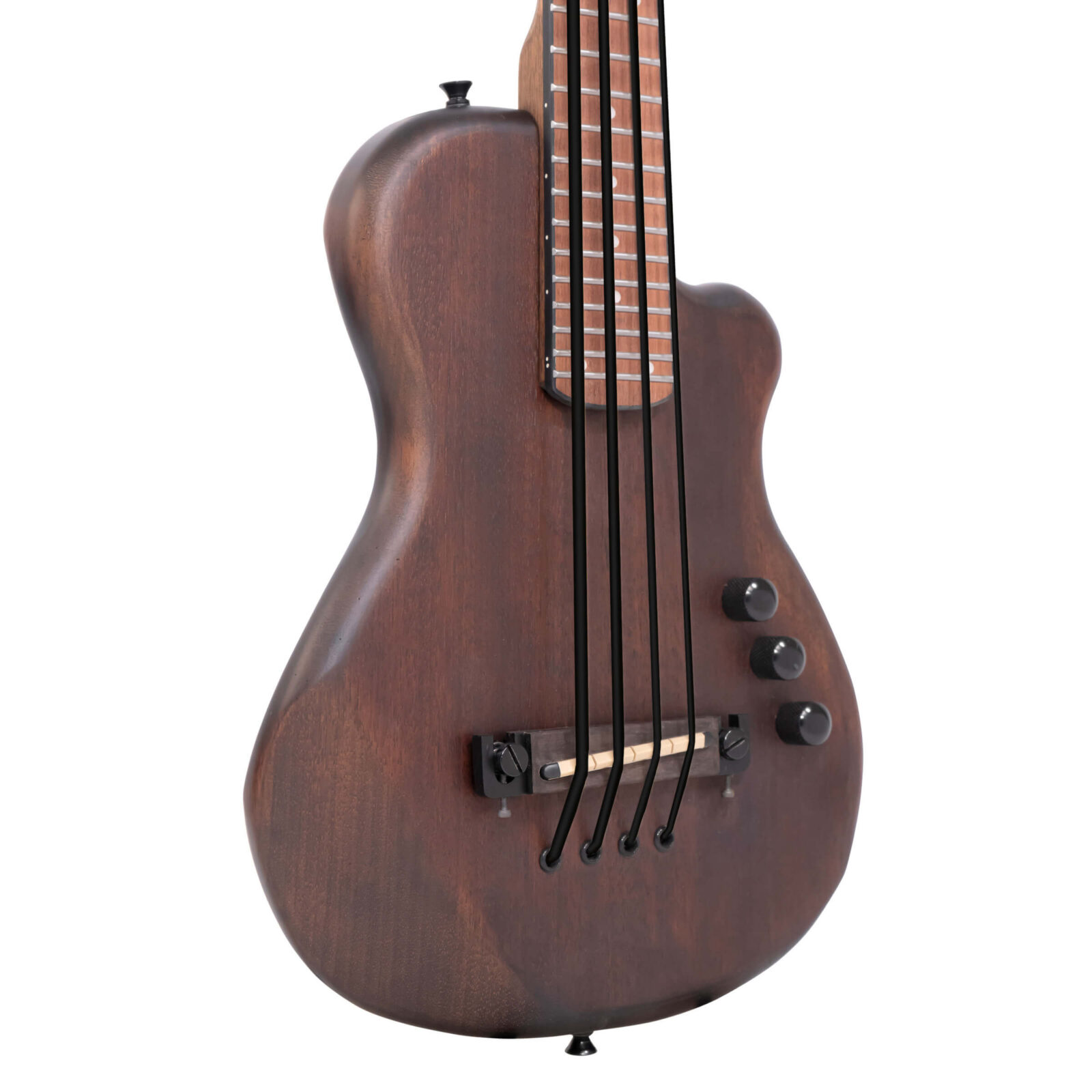 ME-Bass/L: Lefty 23-Inch Scale Electric MicroBass with Gig Bag - Image 2