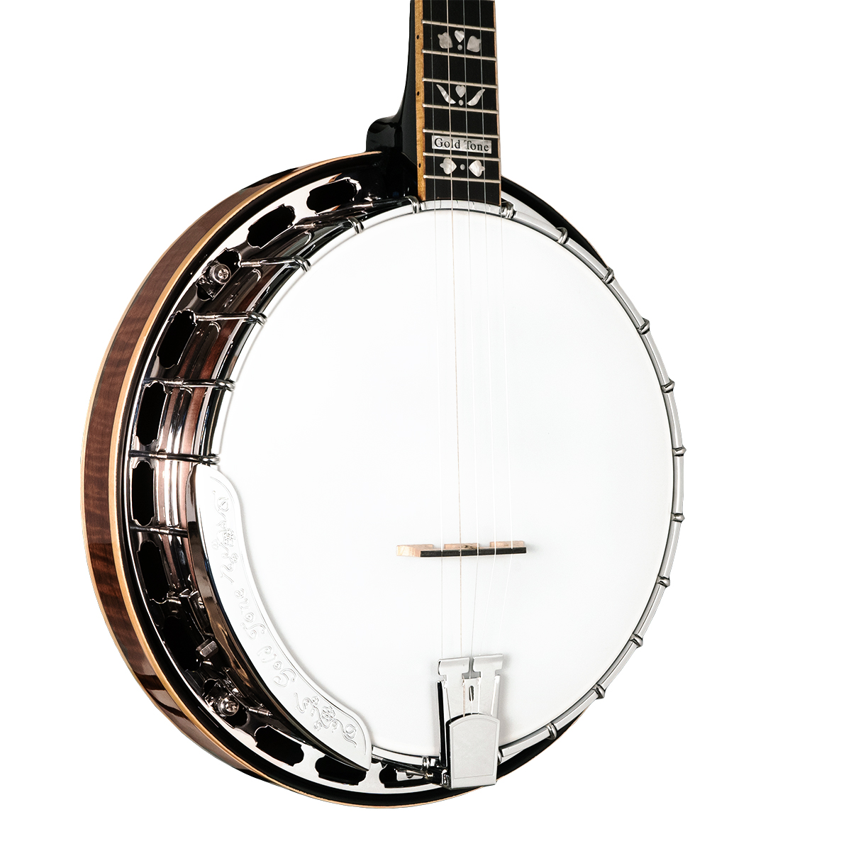 Mastertone® OB-250+: Orange Blossom Banjo with JLS #12 Tone Ring with Case - Image 2