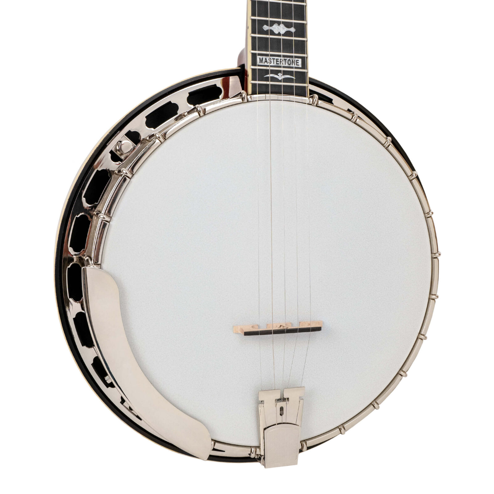 Mastertone® OB-3: Orange Blossom "Twanger" Pre-War Style Resonator Banjo with Case - Image 2
