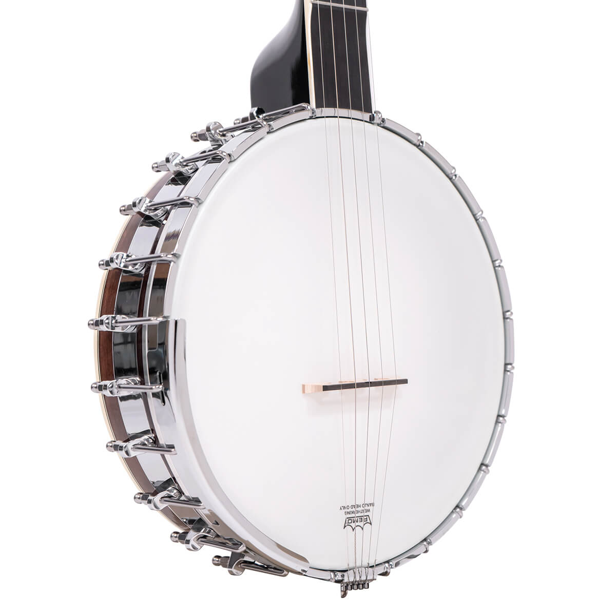 OT-800LN/L: Lefty Old Time Long Neck Banjo with Case - Image 2