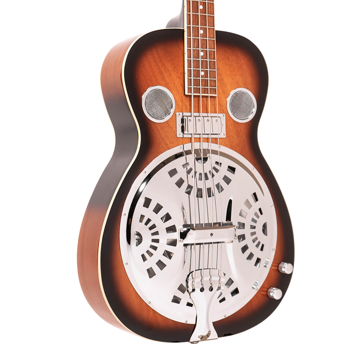 PBB/L: Lefty Paul Beard Signature-Series Resonator Bass Guitar with Case - Image 2
